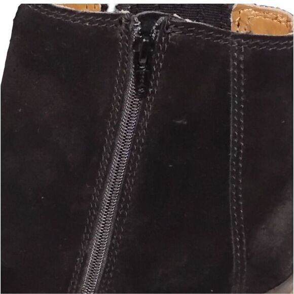 Josef Seibel $180 Daphne 44 Black Suede Ankle Boots Womens EU 42 / US 11 – New